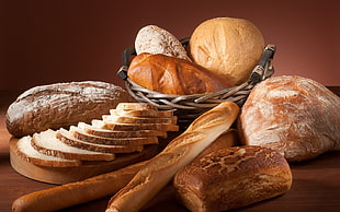 variety of pastry breads