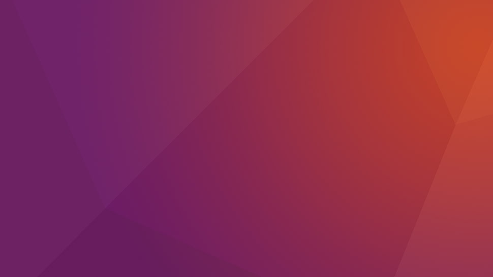 Ubuntu, Linux, gradient, minimalism HD wallpaper