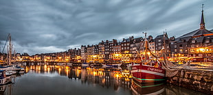 landscape photography of Grand Canal, Venice, Italy, honfleur HD wallpaper