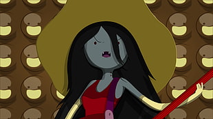 Adventure time Marceline the Vampire Queen, Adventure Time, Marceline the vampire queen HD wallpaper