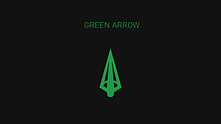 Green Arrow logo, Green Arrow, Arrow (TV series), minimalism, arrows (design) HD wallpaper