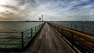 architectural photography of boardwalk, southend