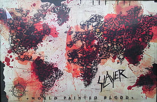 Slayer band painting, Slayer