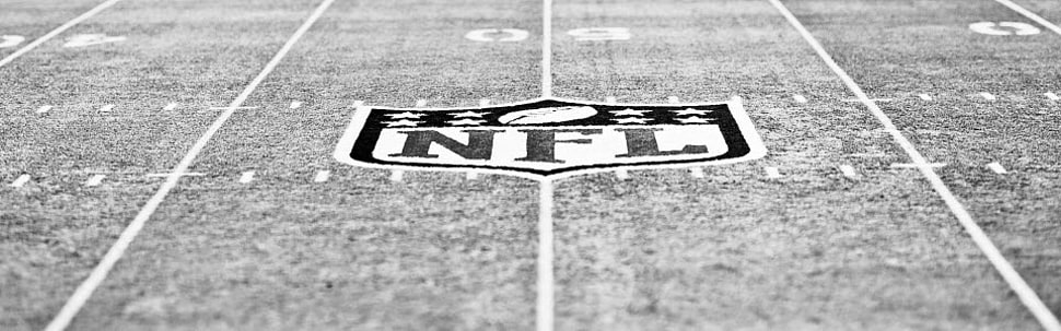 NFL print on pavement HD wallpaper