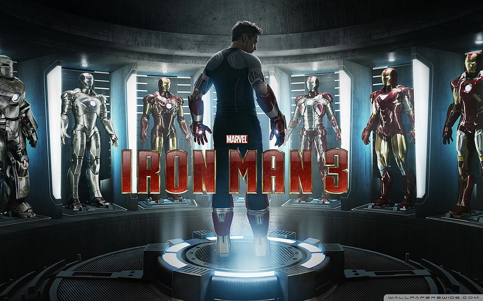 Marvel Iron Man 3 digital wallpaper, Iron Man, Iron Man 3 HD wallpaper