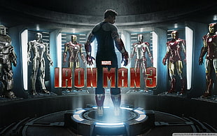 Marvel Iron Man 3 digital wallpaper, Iron Man, Iron Man 3