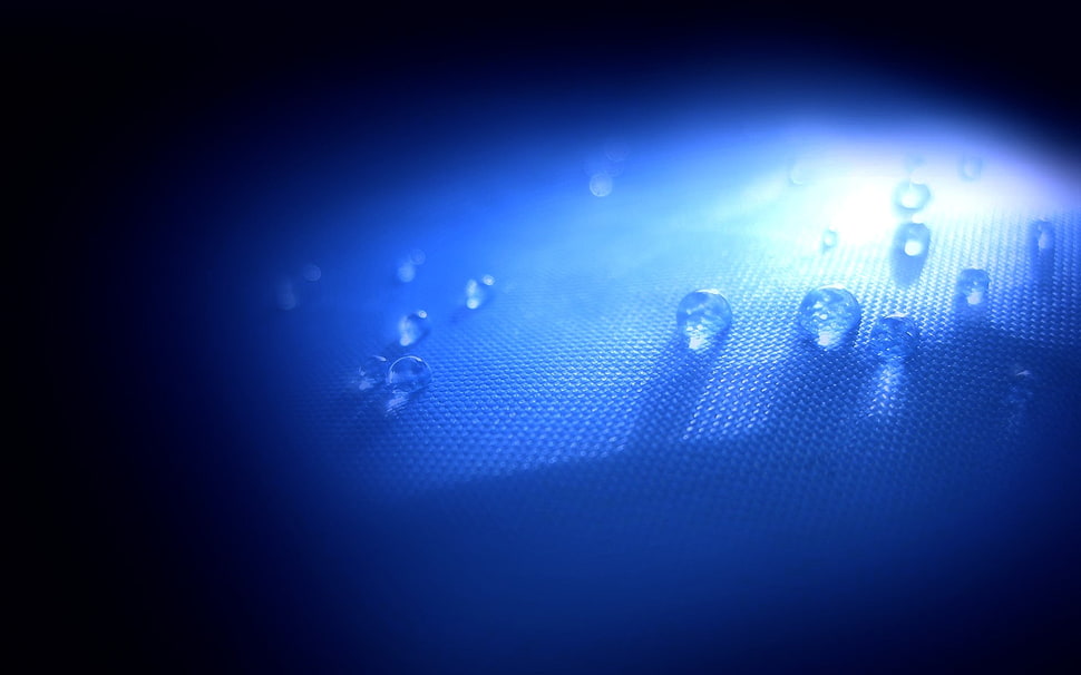 water drops on floor, rain, blue, water drops HD wallpaper