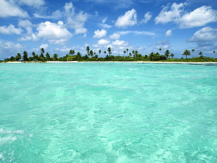 ocean water, landscape, nature, sea, island HD wallpaper