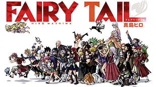 Fairy Tail anime illustration HD wallpaper