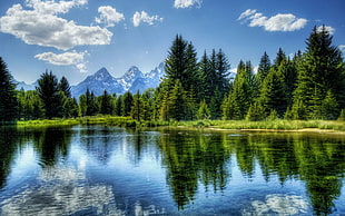 landscape, nature, sky, water HD wallpaper