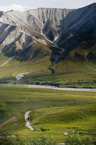 photo of green and white mountain, eielson HD wallpaper