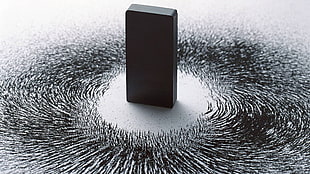 black magnet block, magnets, Monolith