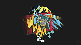 Batman poster, Batman, sketches, logo, comics HD wallpaper