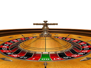 photo of casino roulette table