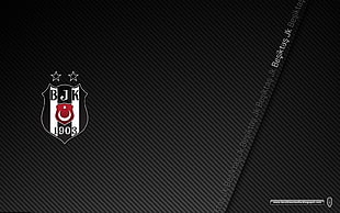 Bessiktas J.K. logo, Besiktas J.K., Turkey, Turkish, soccer pitches HD wallpaper