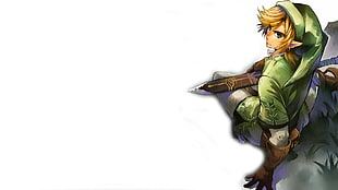 Link from Zelda illustration