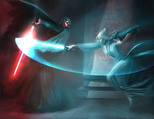 Star Wars illustration, Star Wars, Jedi, Darth Nihilus, Brianna HD wallpaper