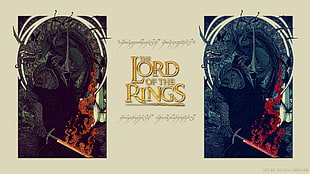 The Lord of the Rings poster, The Lord of the Rings, Witchking of Angmar, sword HD wallpaper