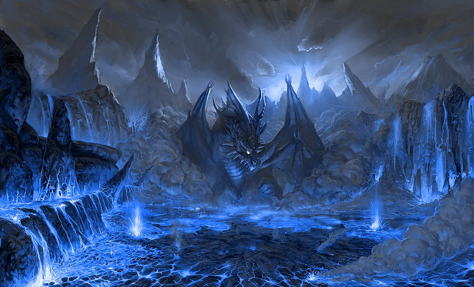 dragon wallpaper, dragon HD wallpaper