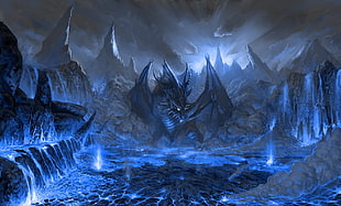 dragon wallpaper, dragon