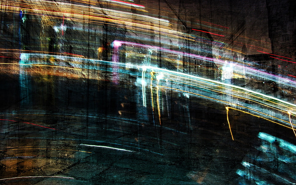 Line,  Oiled,  Colors,  Shadow HD wallpaper