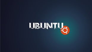 Ubuntu logo, Ubuntu, Linux, dark