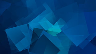 white and blue wooden table, rave, cube, abstract, geometry