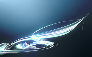 time lapse photo of white light digital wallpaper
