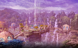 Lineage 2 game wallpaper, Lineage II, RPG, fantasy art HD wallpaper