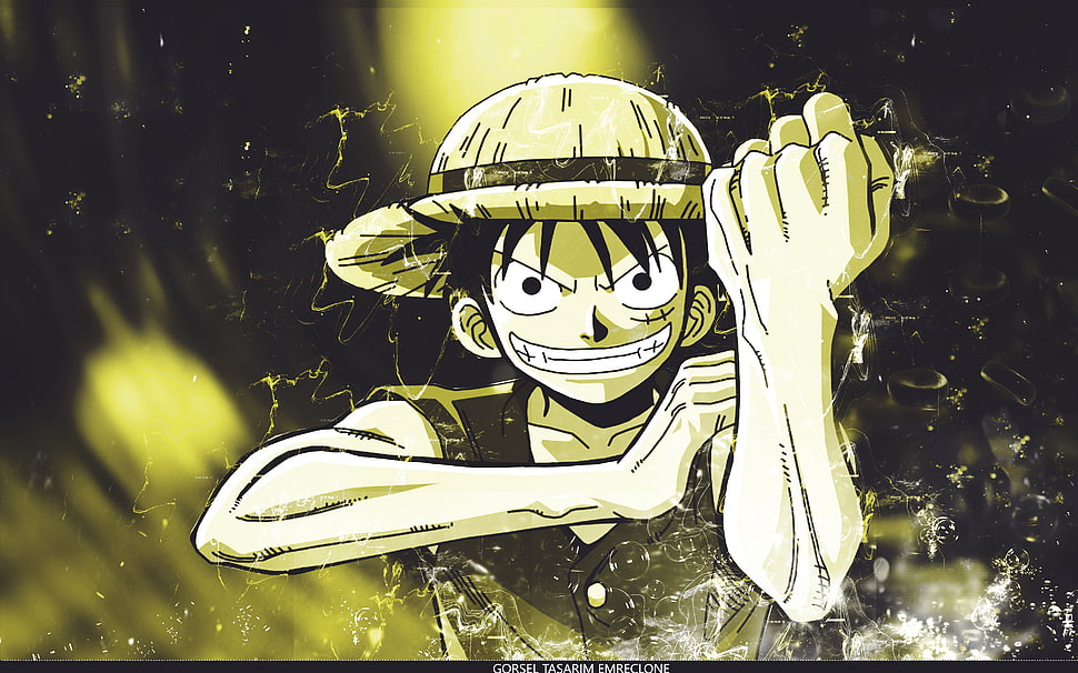 Monkey D Luffy wallpaper, One Piece, Monkey D. Luffy HD wallpaper