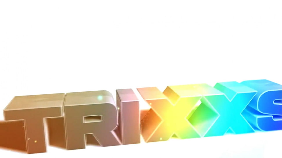 trixxs text illustration, artwork, typography, render, simple background HD wallpaper