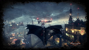 Batman Arkham digital wallpaper, Batman: Arkham Knight, video games