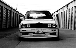 white car, car, vehicle, BMW, BMW E30