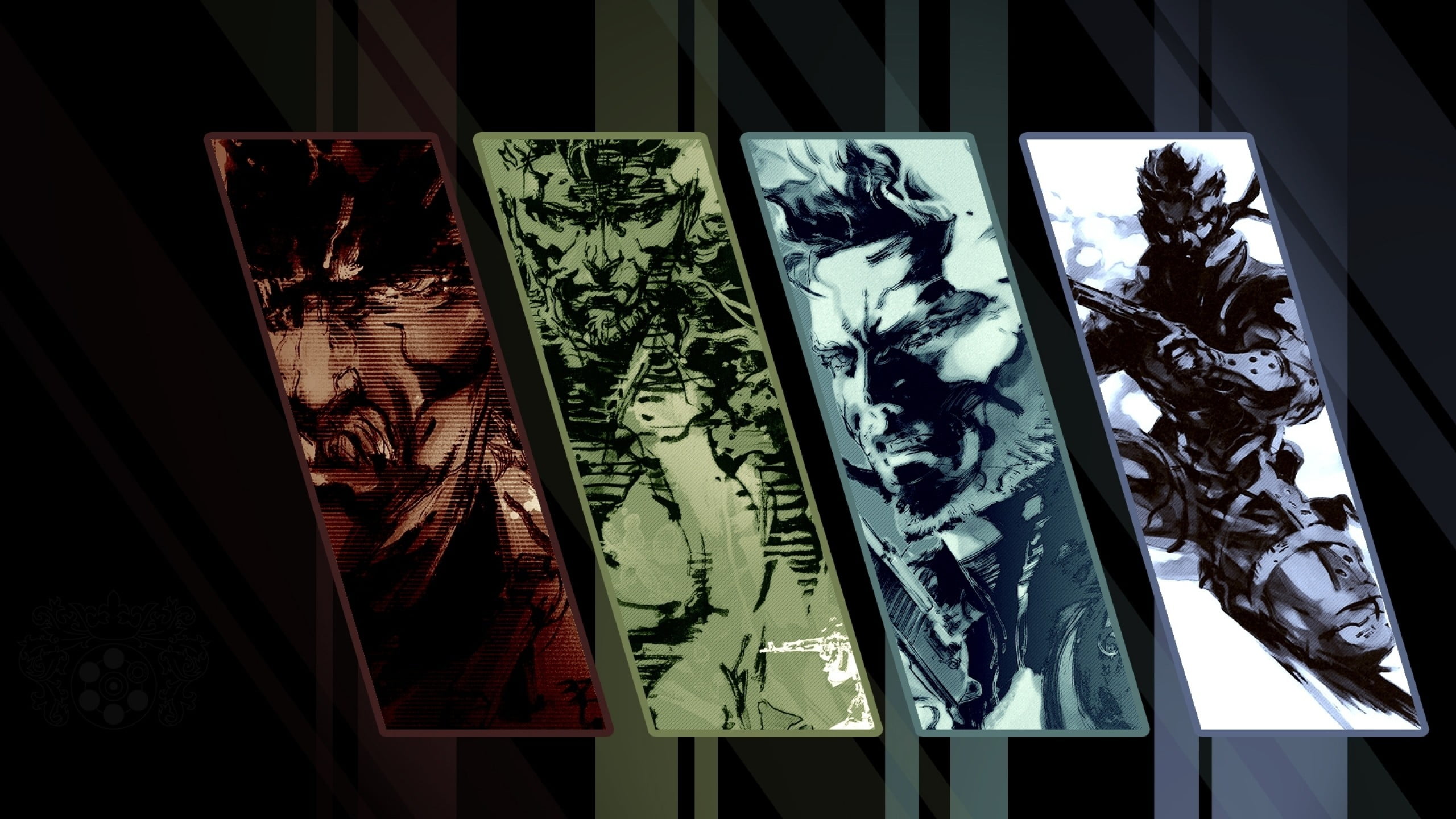 Metal Gear digital wallpaper, Metal Gear Solid 3: Snake Eater, Metal Gear Solid , collage, video games