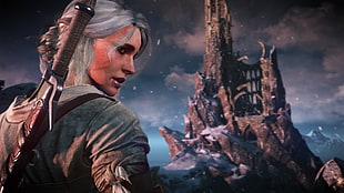 Tomb Raider HD wallpaper, The Witcher 3: Wild Hunt, Cirilla Fiona Elen Riannon, The Witcher, video games HD wallpaper