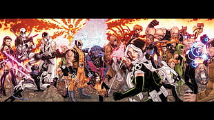 comics, Wolverine, X-Men, Marvel Comics HD wallpaper