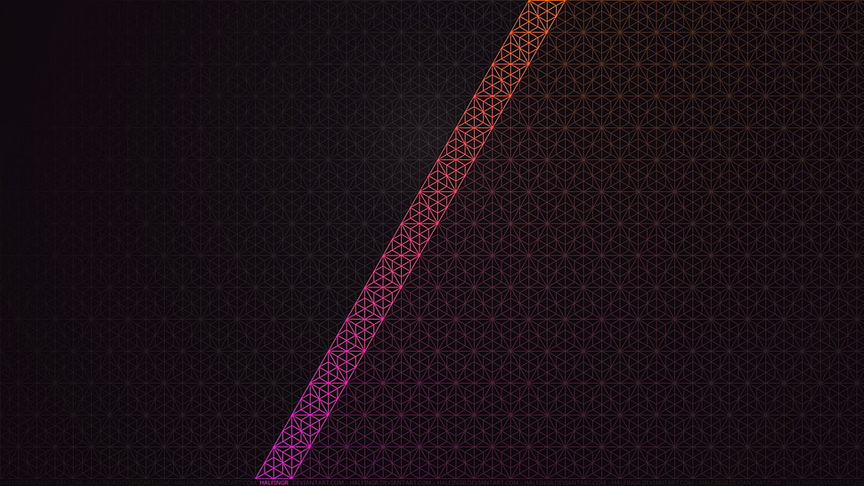black textile HD wallpaper
