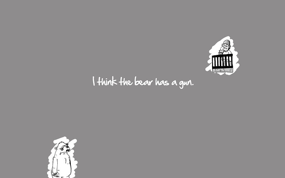 gray background with text overlay, quote HD wallpaper