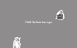gray background with text overlay, quote HD wallpaper