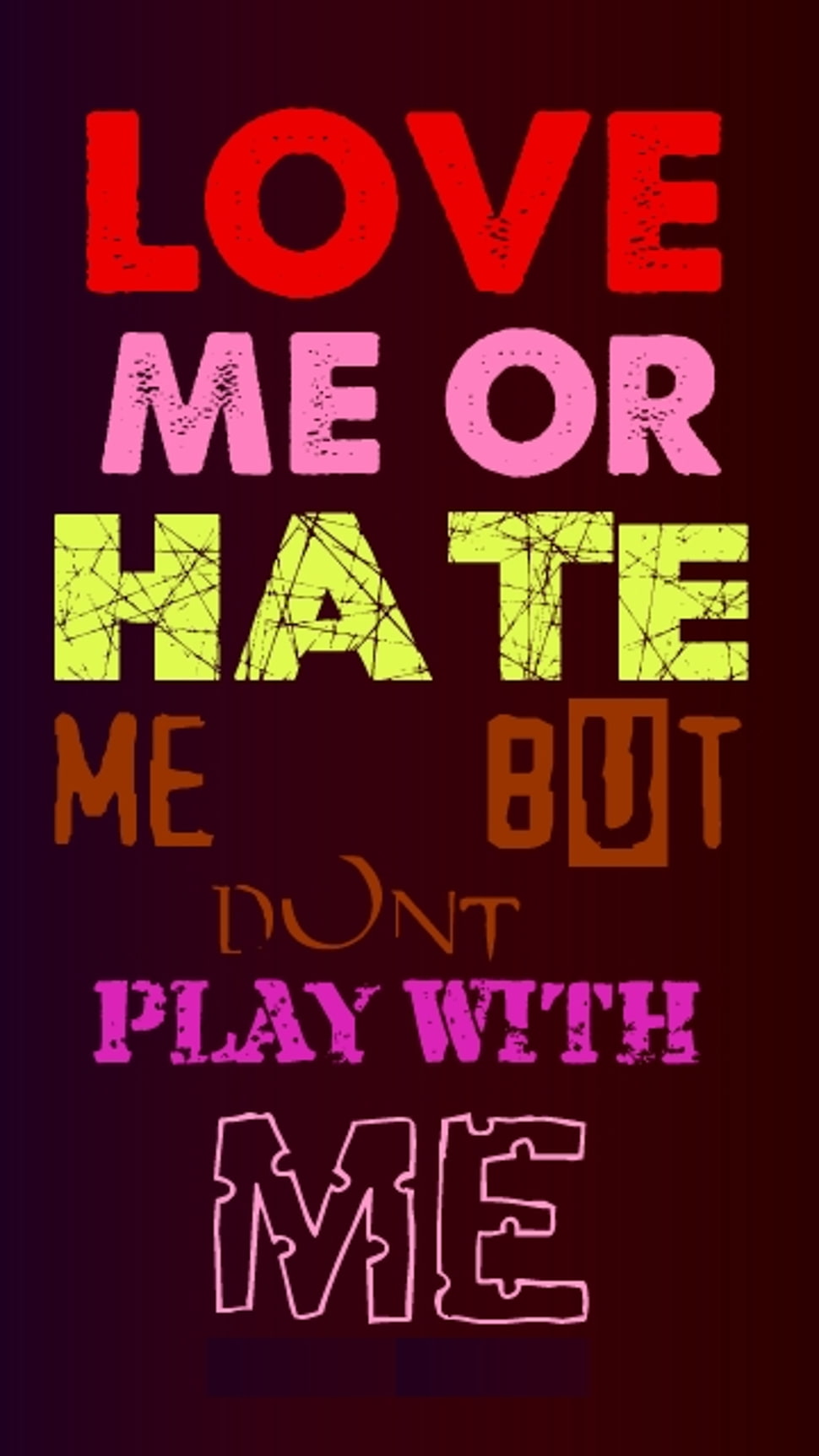 Hate me but dont HD wallpaper | Wallpaper Flare