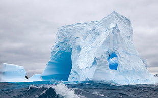 ice formation, iceberg HD wallpaper