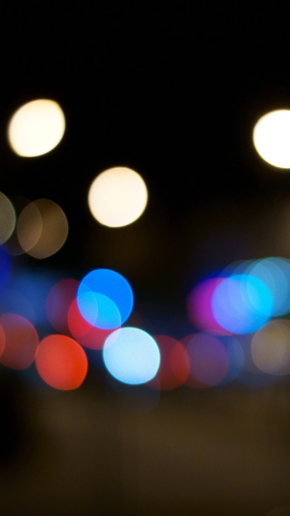 bokeh digital wallpaper, lights HD wallpaper