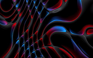 abstract, render, CGI, digital art HD wallpaper