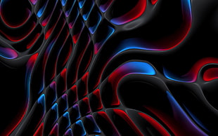 abstract, render, CGI, digital art