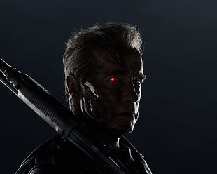 Terminator by Arnold Schwarzenegger, Terminator, Arnold Schwarzenegger, Terminator Genisys, cyborg HD wallpaper