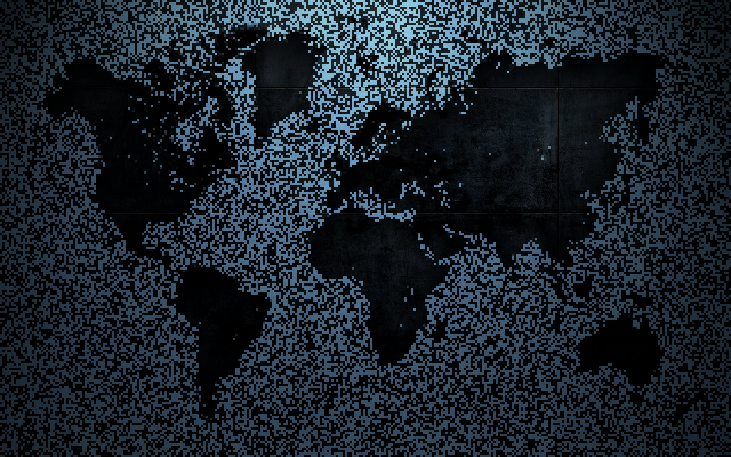 gray and black world map artwork painting