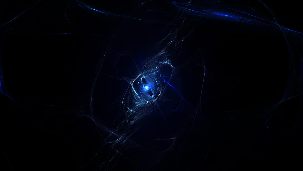 blue nebula HD wallpaper