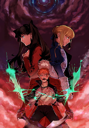 Fate/Stay Night illustration, Fate Series, Fate/Stay Night, Fate/Stay Night: Unlimited Blade Works, Archer (Fate/Stay Night)