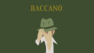 Baccano logo, Baccano!, anime, anime vectors, minimalism