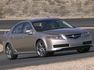 shallow focus photography of gray Acura Accord